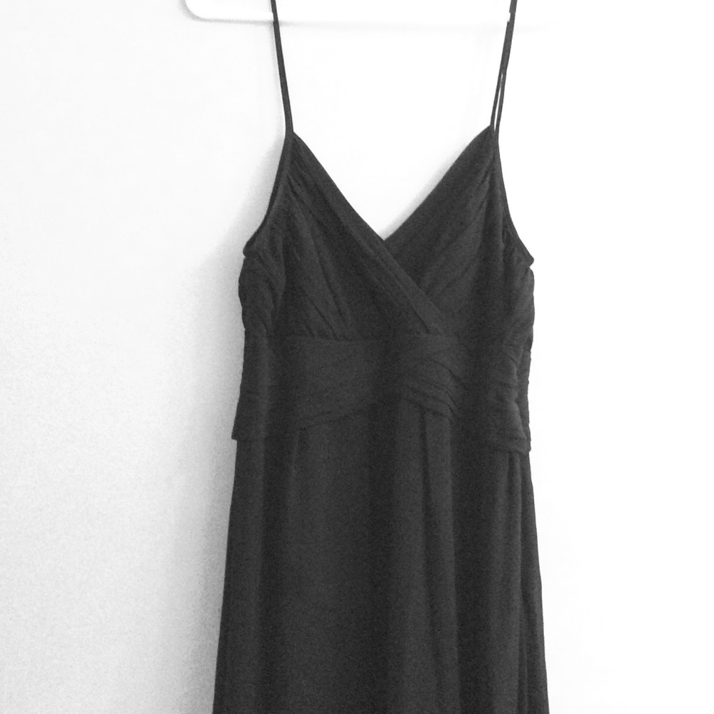 Theory Gorgeous Black Silk LBD Dress 10 NWOT